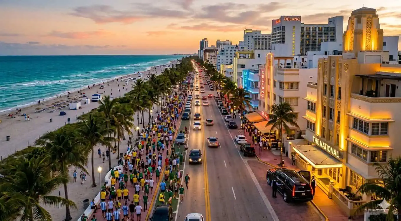 Fifa world cup 2026 south beach miami hotel luxury transfer